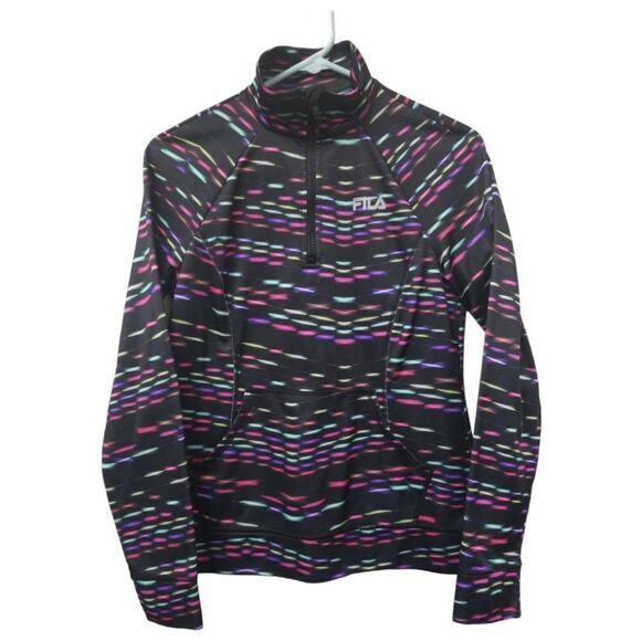 Fila Tops - Fila Sport Pullover Half Zip Multicolored Top Size Small